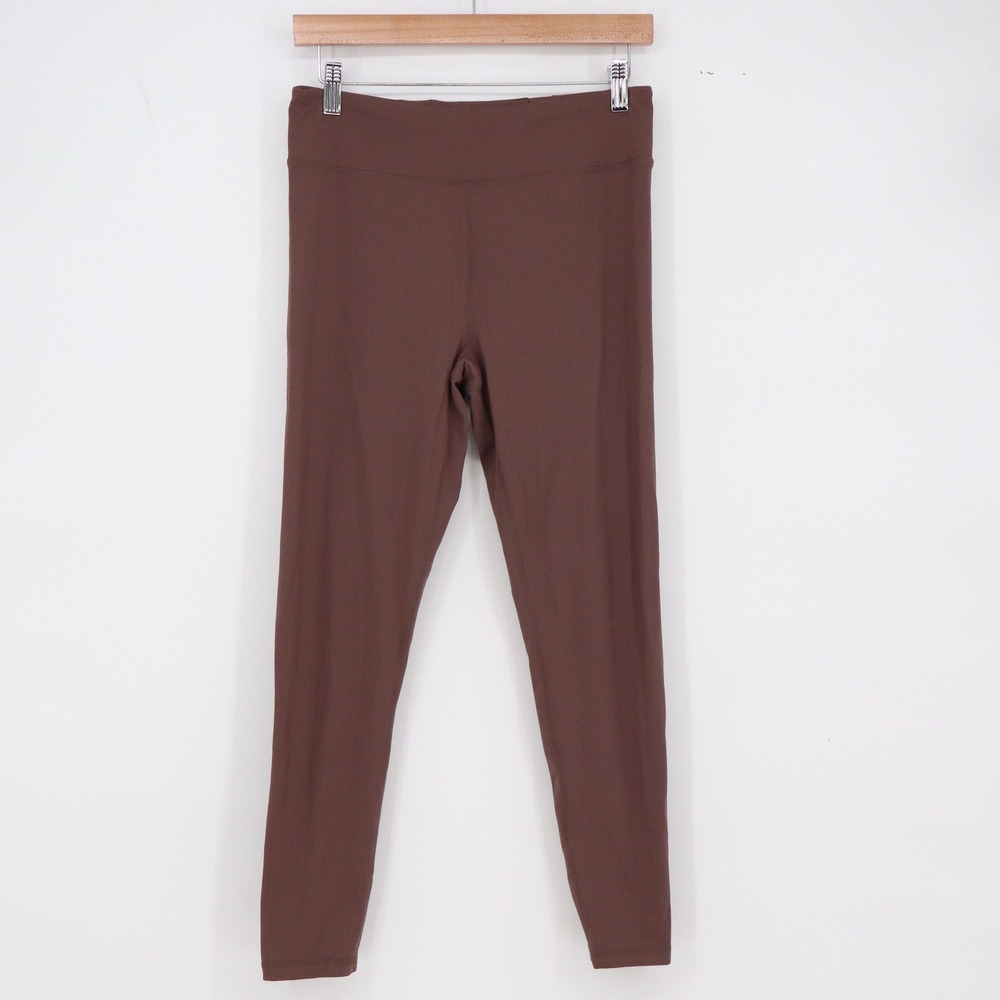 Ideology Leggings Womens M Brown High Waisted Stretch Excellent